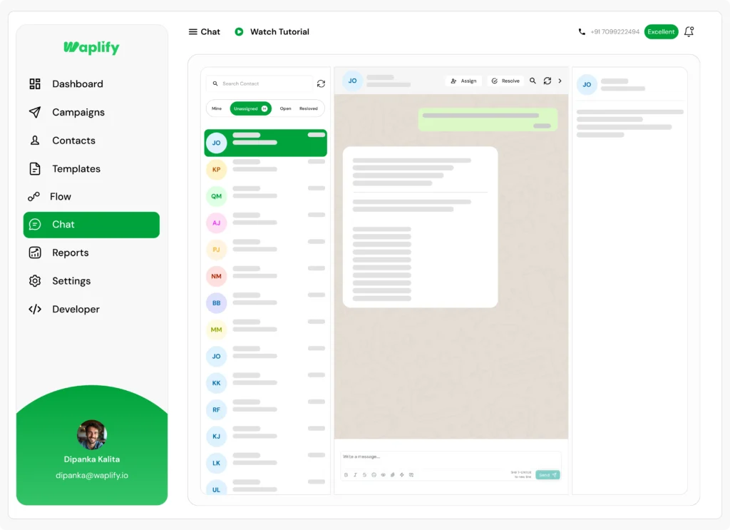 WhatsApp Team Inbox