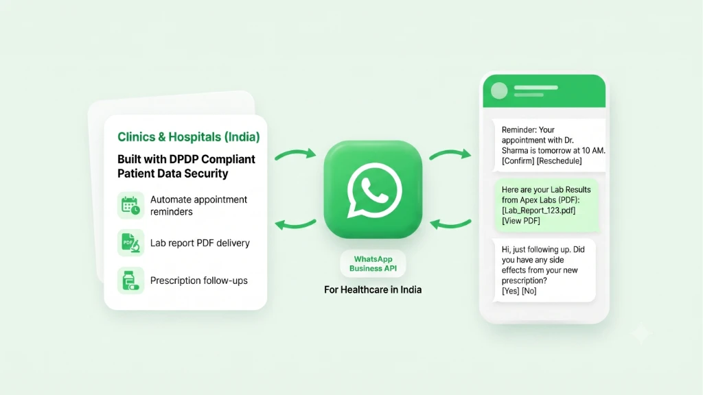 WhatsApp Business API for Clinics, Hospitals, and Diagnostic Labs
